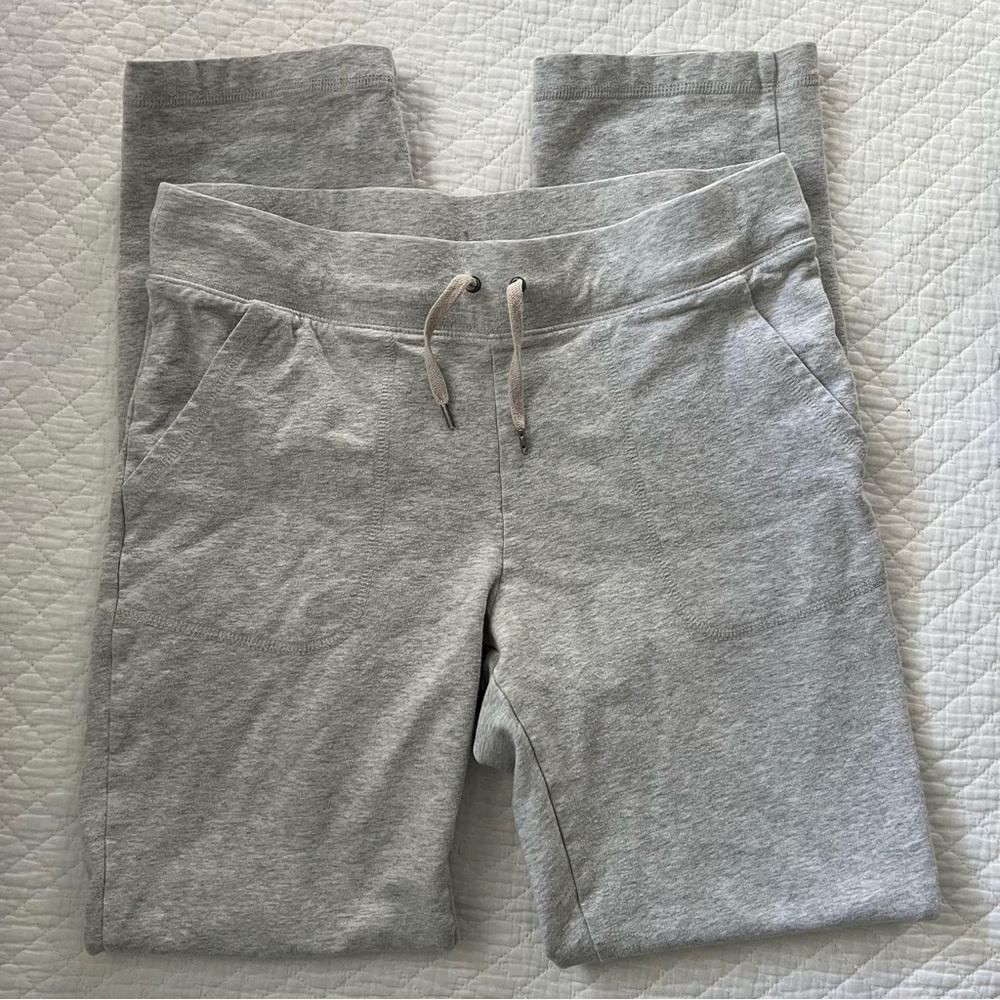 L.L. Bean Ultrasoft Sweats - Straight Leg - Gray - XS